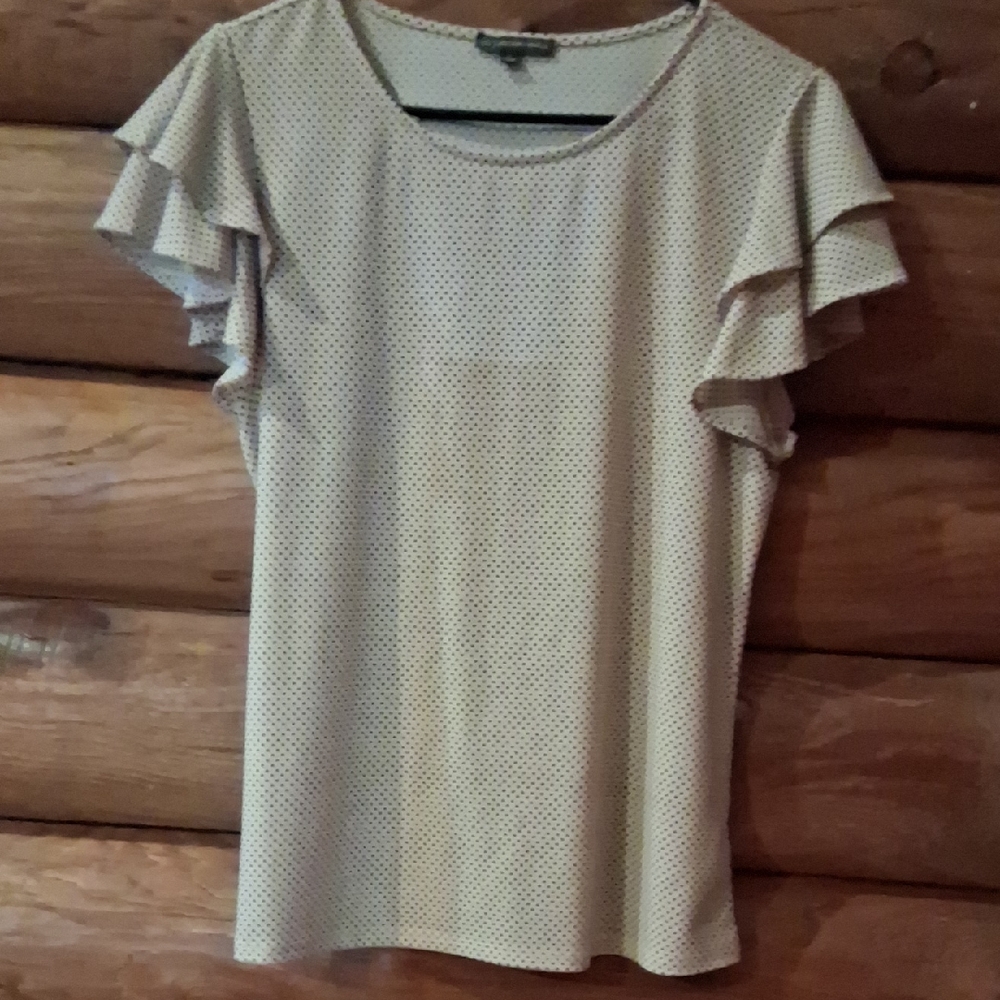 Adrianna Papell Cap Sleeve Top